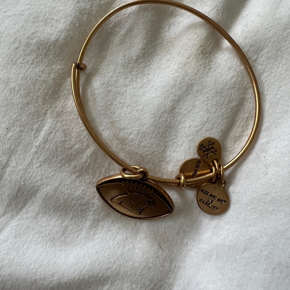 Alex And Ani Carolina Panthers NFL Bracelet